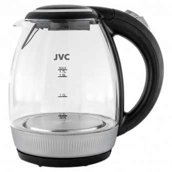 Чайник электрический JVC JK-KE1516 1.7 л черный, серебристый