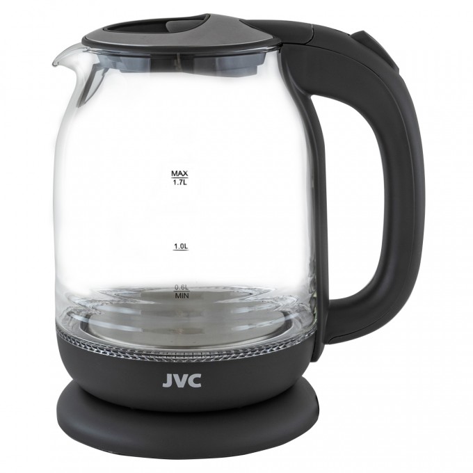 Чайник электрический JVC JK-KE1510 1.7 л прозрачный, серый 100043843214