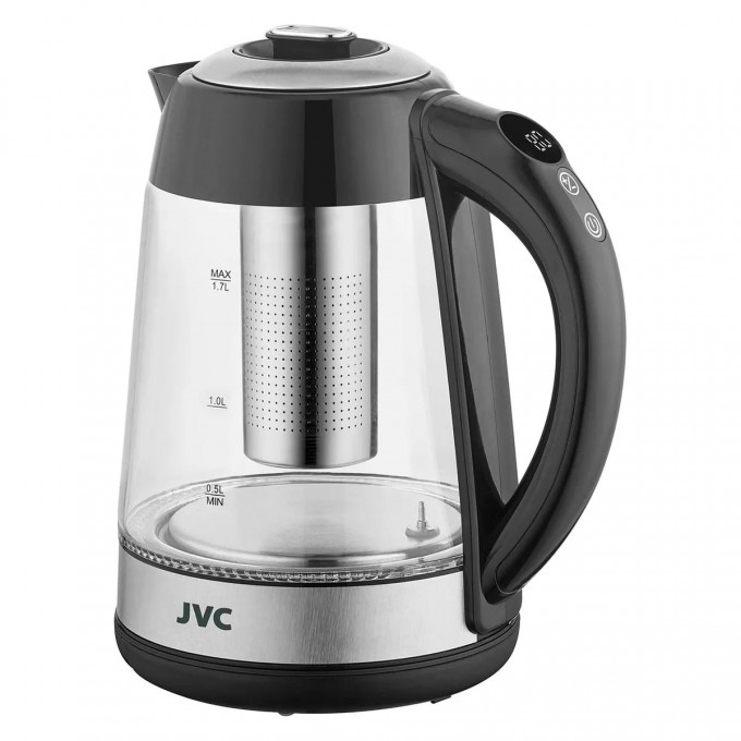 Чайник электрический JVC JK-KE1710 1.7 л серый JK-KE1710 GREY